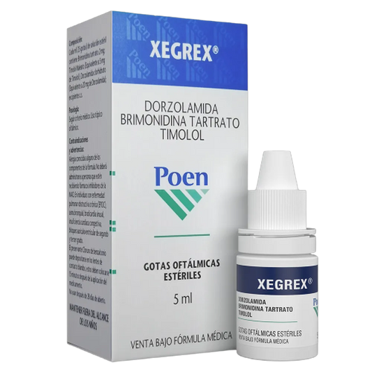 XEGREX SOLUCIÓN OFTÁLMICA